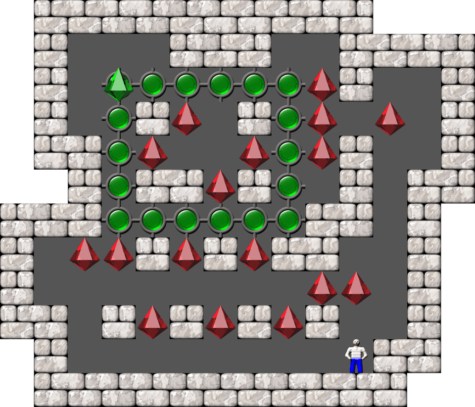 Sokoban Monry Collection level 227